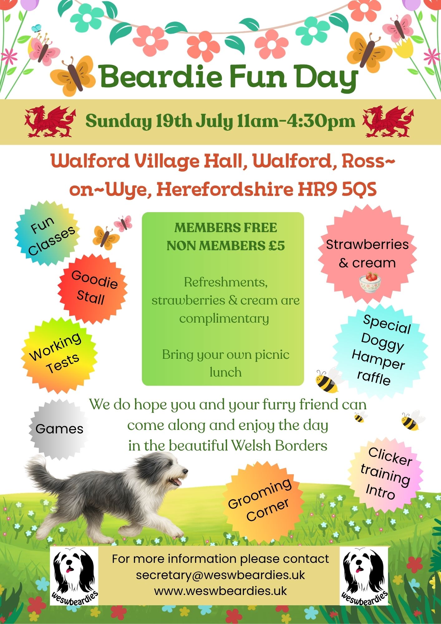 Beardie Fun Day Herefordshire 19.7.26 Flyer (2)